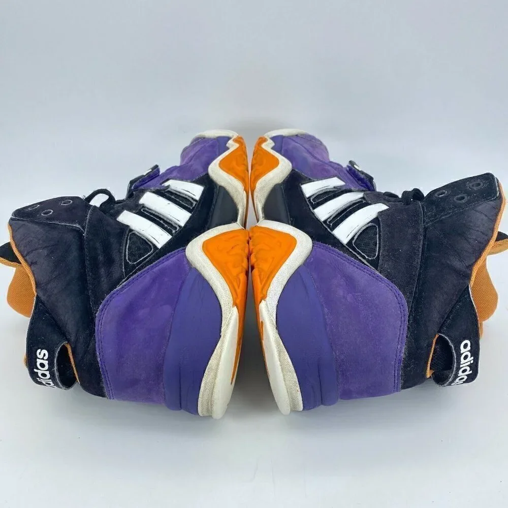 Adidas Streetball 1.5 Men Size 10.5 Lace Up Purple Black Athletic Shoes G99871